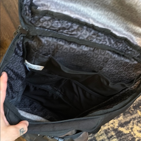 RVCA Brown and Black Camouflage Backpack - Picture 6 of 7